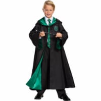 Disguise Childs Harry Potter Prestige Slytherin Robe - Medium 7-8 Costume