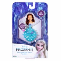 Disney Frozen 2 5th Elsa Snowflake Spirit Necklace Perspective: Main