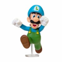 Nintendo Super Mario Ice Running Luigi Figure Perspective: Main