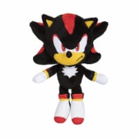 Jakks Pacific Sonic The Hedgehog 30th Anniversary Shadow 8 Inch Plush Figure Perspective: Main