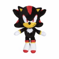 Jakks Pacific Sonic The Hedgehog 30th Anniversary Shadow 8 Inch Plush Figure Perspective: Main