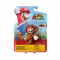 Nintendo Super Mario™ Tanooki Mario with Super Leaf Action Figure Perspective: Main