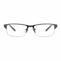 Foster Grant Ironman® Momentum Reading Glasses – Gunmetal/Blue Perspective: Main