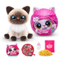 Zuru Pets Alive™ Smitten Kittens™ Series 1 Interactive Plush Toy Perspective: Main