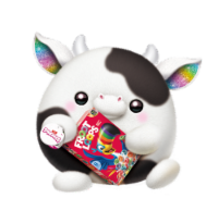 Zuru Snackles Series 1 Plush Cow & Fruit Loops® Perspective: Main