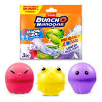 Zuru Bunch O Balloons Reusable Animal Water Balloons - Assorted Perspective: Main