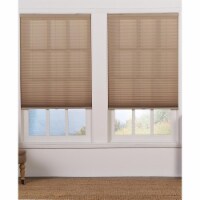 Safe Styles UBD40X48CM Cordless Light Filtering Pleated Shade, Camel - 40 x 48 in.