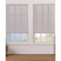 Safe Styles UBD215X64LG Cordless Light Filtering Pleated Shade, Silver Gray - 21.5 x 64 in.