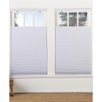 Safe Styles UBF555X72WT Cordless Blackout Top Down Bottom Up Shade, White - 55.5 x 72 in.