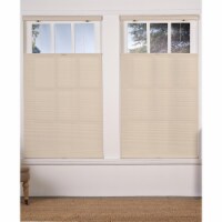 Safe Styles UBG585X64AL Cordless Light Filtering Top Down Bottom Up Shade, Alabaster - 58.5 x