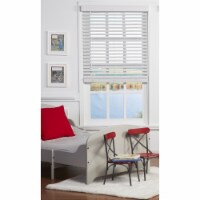 Safe Styles UBJ54X48WT 2 in. Cordless Faux Wood Blind, White - 54 x 48 in.