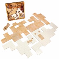 Brybelly GRPG-111 The Masters Atlas World Building Tiles, Blank & Parchment