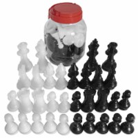 Brybelly GGAM-103 Chess Pieces Bucket - 6 x 6 x 6 in.