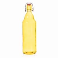 Brybelly KBOT-018 1000 ml Yellow Grolsch Bottle