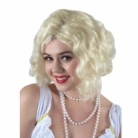 The Costume Center White Classic Marilyn Monroe Halloween Wig Costume Accessory- One Size