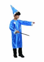 Northlight Blue and Silver Wizard Magician Boy Child Halloween Costume - Extra Large