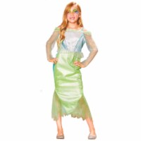 Northlight Blue and Green Mermaid Girl Child Halloween Costume - Medium
