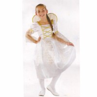 Northlight White Gold Angel Girls Children Halloween Costume - Medium