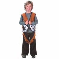 Northlight Brown and White Cowboy Boy Child Halloween Costume - Medium