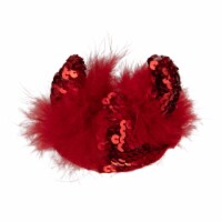 Northlight 3 Red Halloween Devil Barrette Costume Accessory