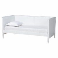Viva Classic and Traditional White Finished Wood Full Size Daybed