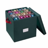 Christmas Ornament Storage Box 12 x 12 Holds up to 64 Balls Keepsakes Safely Stored Away