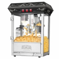 Great Northern Popcorn Black Good Time Popcorn Popper Machine, 8 Ounce