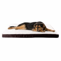 Dog Pet Bed Charcoal Infused Odor Resistant Egg Crate Orthopedic Cushion Washable Cover 35 x