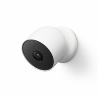 Google Nest Indoor/Outdoor Camera (Battery) - White Perspective: Main