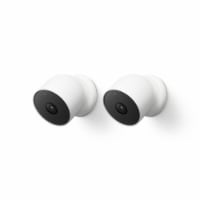 Google Nest INOUTCAM2W 1080p Indoor/Outdoor Camera (Battery, 2-pack)