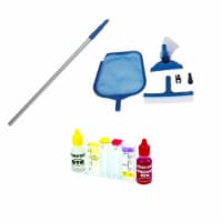 HydroTools Pool Spa Chlorine Bromine pH Water Testing Test Kit & Maintenance Kit