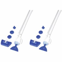 Bestway AquaCrawl Above Ground Swimming Pool Maintenance Vacuum Cleaner (2 Pack)