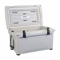 Engel 35 High Performance Durable Roto Molded Airtight Ice Cooler, Gray (2 Pack)