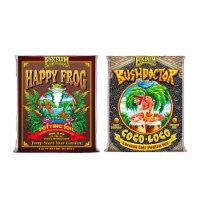 FoxFarm Happy Frog Potting Soil Bag and Bush Doctor Coco Loco Soil Bag Bundle