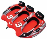 AIRHEAD AHVI-F3 Viper 3 Triple Rider Cockpit Inflatable Towable Lake Water Tube