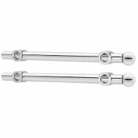 Rev-A-Shelf CVR-12-CR 12 Extendable Designer Closet Valet Rod, Chrome (2 Pack)
