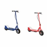Razor E325 Electric Scooter, Navy + Razor E300 Electric Motorized Scooter, Red