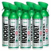 Boost Oxygen Natural Portable 10 Liter Pure Canned Oxygen Canister (7 Pack)