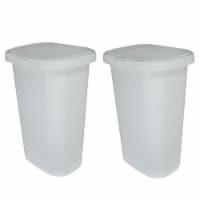 Rubbermaid 6020896 13 gal Premium Gray Step-On Trash Can - Pack of 4, 1 -  Kroger