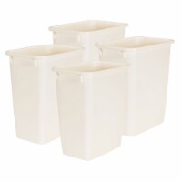 Rubbermaid 21 Quart Rectangular Kitchen Wastebasket Trash Can