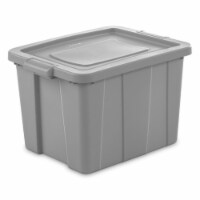 Sterilite Tuff1 30 Gallon Plastic Storage Tote Bin w/Latching Lid, Blue (4  Pack), 1 Piece - King Soopers