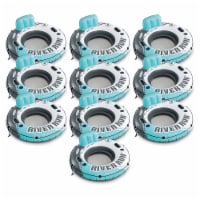 Intex River Run 53 Inflatable Floating Water Tube Lake Pool Ocean Raft(10 Pack)
