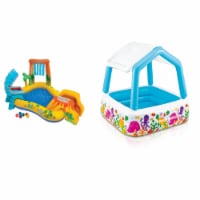 Intex 8' x 6.25' x 43 Dinosaur Play Center w/ 5' x 48 Kids Swimming Pool