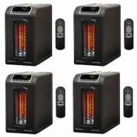 Lifesmart 3 Element 1500W Quartz Infrared Electric Room Space Heater (4 Pack)
