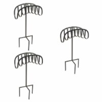 Liberty Garden Decorative Powder Coated Steel Garden Hose Storage Stand (3 Pack)