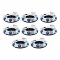 Bestway CoolerZ Rapid Rider Inflatable Blow Up Pool River Tube, Blue (8 Pack)