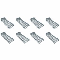 Intex 18-Pocket French Mattress Suntanner Pool Lounger Float w/ Headrest 8 Pack