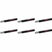 Rubbermaid Fast Track 48  Steel Horizontal Wall Mounted Storage Rail (6 Pack)