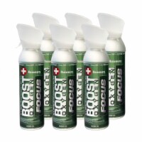 Boost Oxygen Think Tank Natural Portable 5 Lt Pure Canned Oxygen Rosemary 6Pack