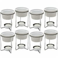 PrepWorks by Progressive 5-Ounce Ceramic Butter Warmer Home Fondue Set (4 Sets)